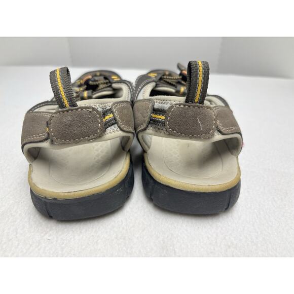 Size 13 Croft & Barrow Sandals Beige Casual Round Toe Slip On Suede Adult Mens - Picture 5 of 7